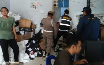 Satpol PP Bersama Tim Gempur Rokok Ilegal Tutup Operasi di Kecamatan Kota Sumenep