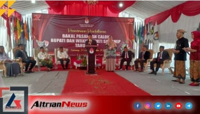 Pendaftaran Bakal Calon Bupati dan Wakil Bupati Tahun 2024 Resmi Dibuka KPU Sumenep