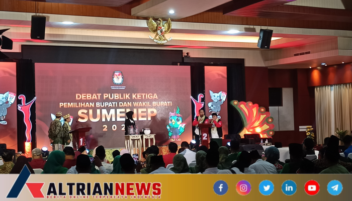 Achmad Fauzi Tegaskan Keunggulan Potensi Rumput Laut Sumenep dalam Debat Pamungkas