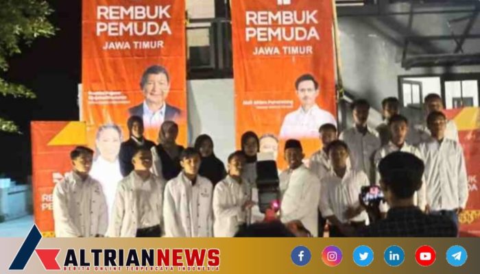 H. Achmad Fauzi Wongsojudo Terima Simbol Dukungan Pemuda untuk Masa Depan Sumenep