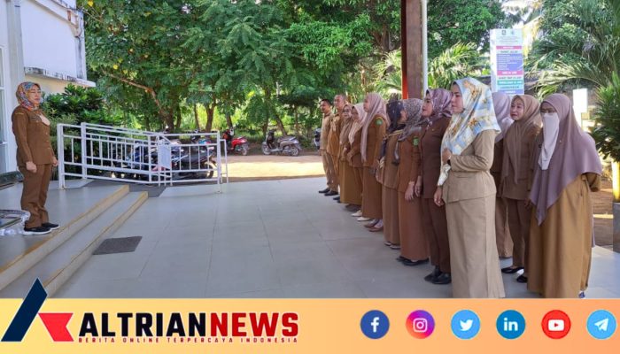 Tingkatkan Disiplin, Puskesmas Masalembu Gelar Apel Pagi Rutin