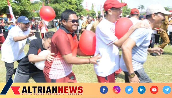 Bupati Fauzi Meriahkan Lomba ASN HUT RI ke-80 di Sumenep