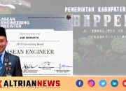 Kepala Bappeda Sumenep Raih Penghargaan ASEAN Engineer dari AFEO 23 Kepala Bappeda Sumenep Raih Penghargaan ASEAN Engineer dari AFEO