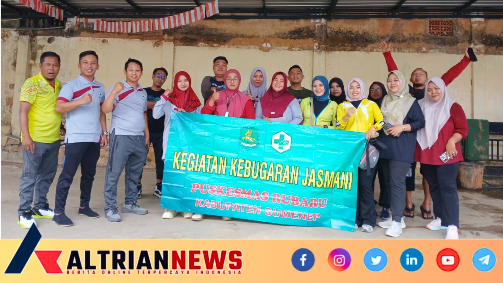 Puskesmas Rubaru Gelar Kegiatan Kebugaran Jasmani untuk Para Karyawan 1 IMG 20251023 WA0049