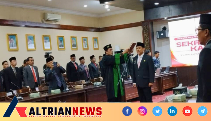 Agus Dwi Saputra Resmi Dilantik sebagai Sekda Sumenep