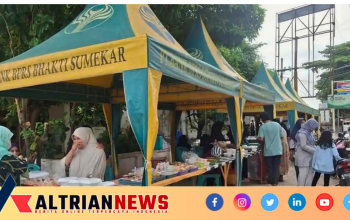 BPRS Bhakti Sumekar Dukung Pasar Sore Ramadhan, UMKM Kalianget Kian Bergeliat