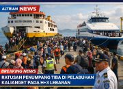 Arus Balik Lebaran Mulai Terlihat, Ratusan Penumpang Tiba di Pelabuhan Kalianget pada H+3