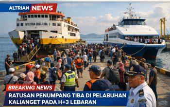 Arus Balik Lebaran Mulai Terlihat, Ratusan Penumpang Tiba di Pelabuhan Kalianget pada H+3