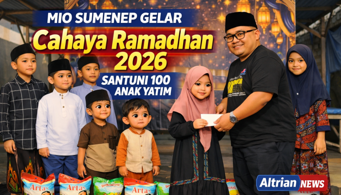 MIO Sumenep Gelar “Cahaya Ramadhan 2026”, Santuni 100 Anak Yatim