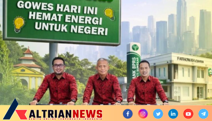 BPRS Bhakti Sumekar Dorong Gaya Hidup Sehat Lewat Program Bike To Work