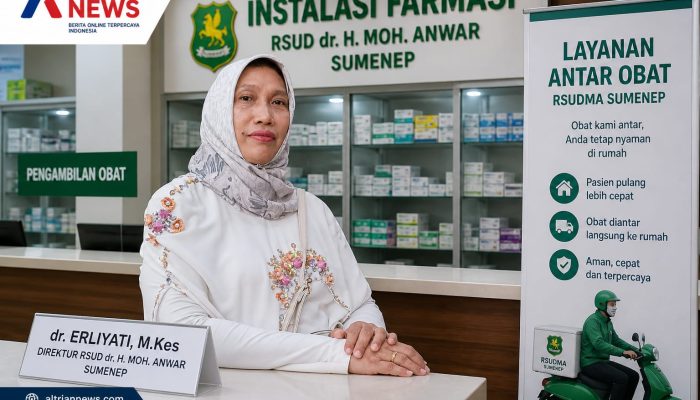RSUDMA Sumenep Hadirkan Layanan Antar Obat, Pasien Tak Perlu Antre Lama di Farmasi