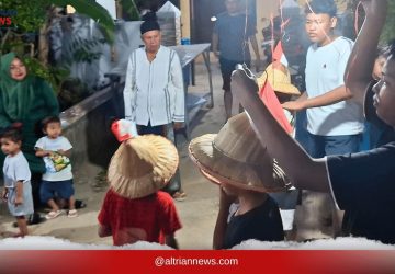 Gebyar Lomba HUT Kemerdekaan RI Meriahkan Lingkungan RT 001/RW 001 Desa Karang Rabe