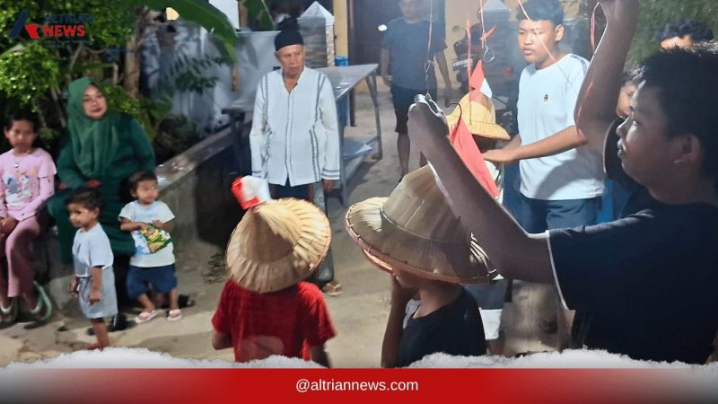 Gebyar Lomba HUT Kemerdekaan RI Meriahkan Lingkungan RT 001/RW 001 Desa Karang Rabe