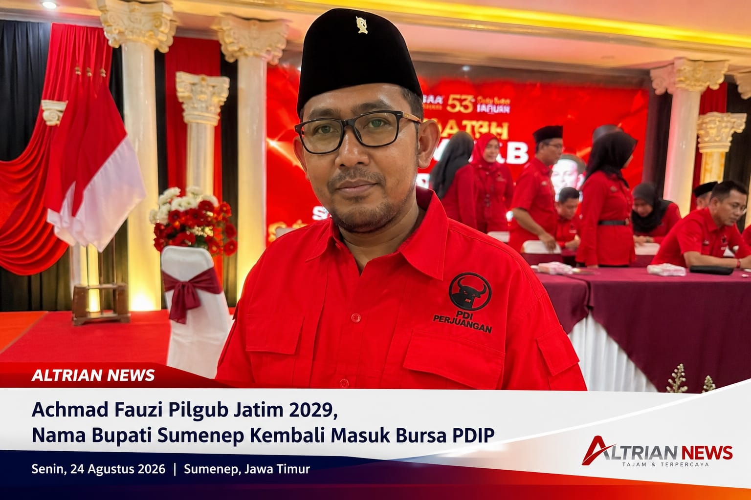 Achmad Fauzi Pilgub Jatim 2029 Bupati Sumenep