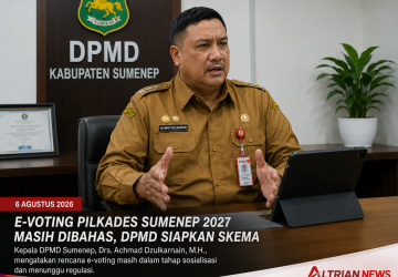 E-Voting Pilkades Sumenep 2027 Masih Dibahas, DPMD Siapkan Skema