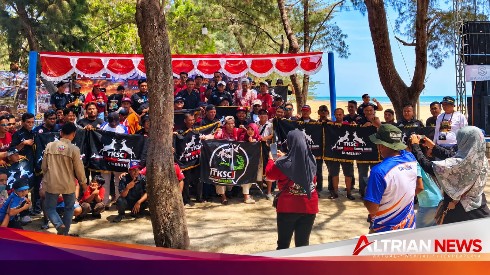 KOPDARGAB I TKSCI 2026 Region Jawa Timur di Pantai Lombang Sumenep