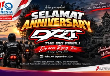 Ketua PD MIO Sumenep Ucapkan Selamat Anniversary DRT The Big Famili, Dorong Anak Muda Terus Berkarya