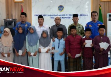 KSOP Kalianget Gelar Doa Bersama dan Santunan Anak Yatim Peringati Harhubnas 2026