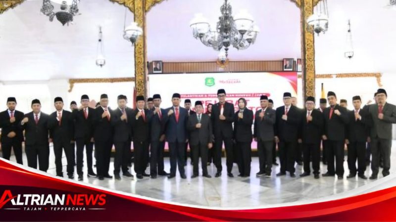 Wabup Imam Hasyim Lantik Pejabat Pemkab Sumenep, Seluruh Posisi Camat dan Sekcam Terisi