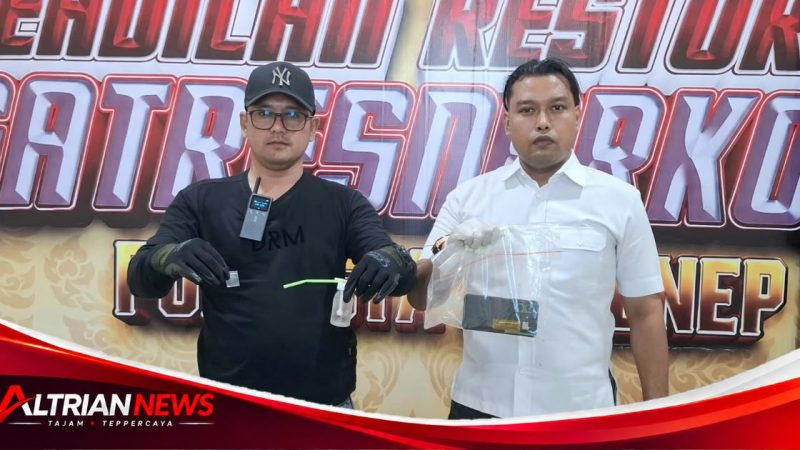 Satresnarkoba Polresta Sumenep Ungkap Dugaan Kasus Sabu di Manding, Pria 26 Tahun Diamankan