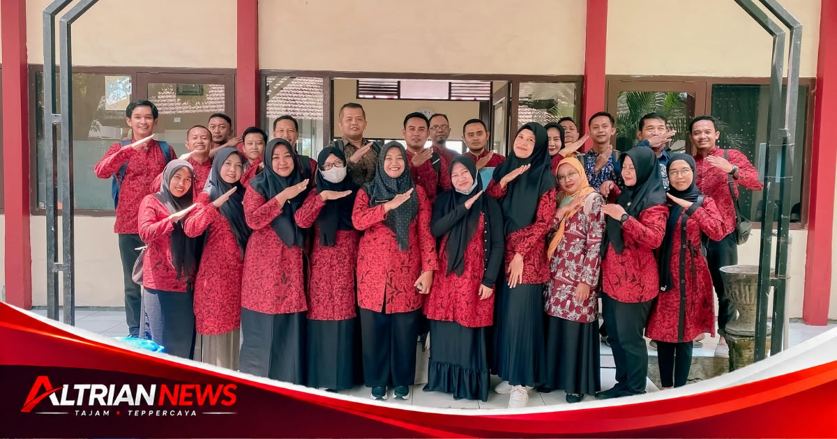 Tim Kesjaor bersama PJ Kesjaor dan PJ UKK Puskesmas se-Kabupaten Sumenep dalam kegiatan validasi data program kesehatan.