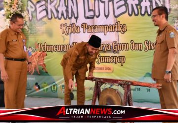Pekan Literasi 2026, Bupati Sumenep Dorong Pelajar Berpikir Kritis dan Bertanggung Jawab