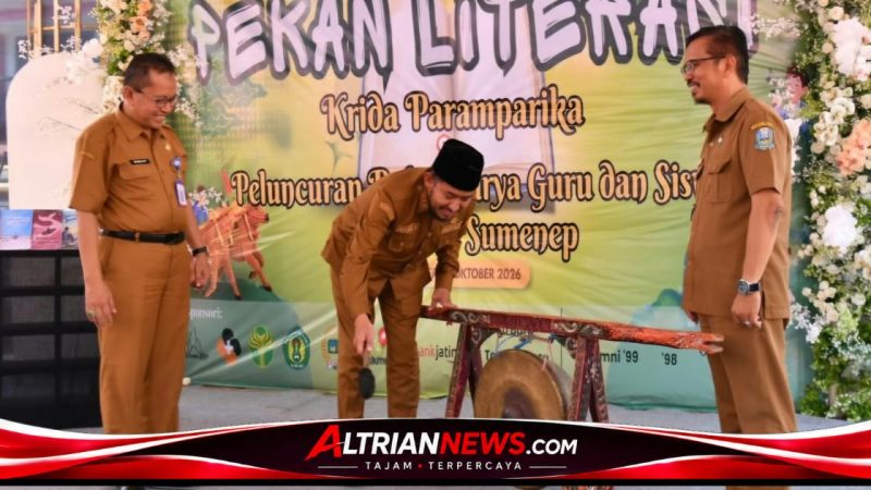 Pekan Literasi 2026, Bupati Sumenep Dorong Pelajar Berpikir Kritis dan Bertanggung Jawab