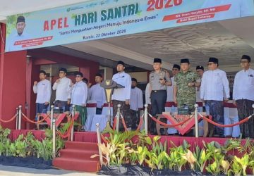 Bupati Fauzi Ajak Santri Rawat Kerukunan dan Gotong Royong Menuju Indonesia Emas